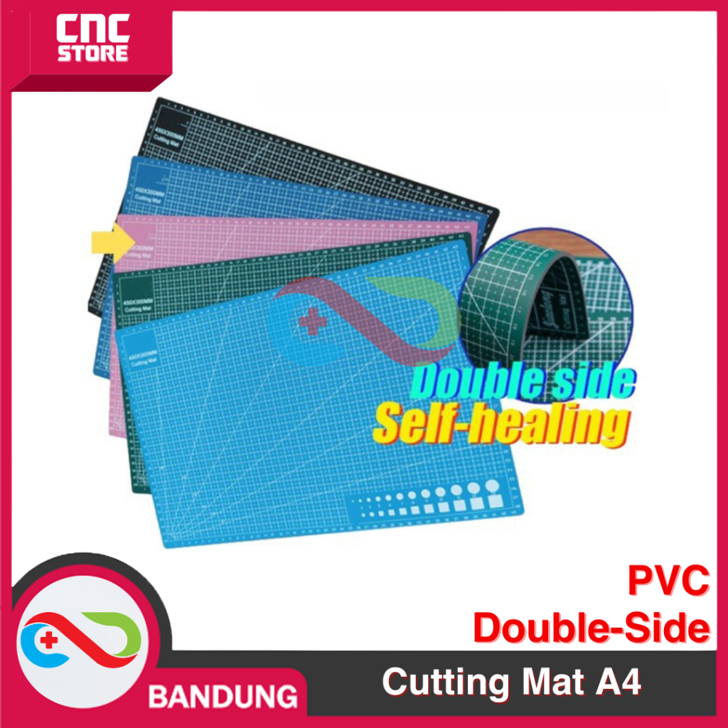 

Cutting Mat A4 Double-Side Alas Potong Kertas PVC Paper
