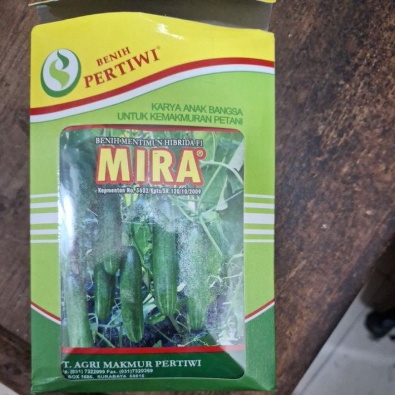 Benih Bibit Timun Mira Hibrida F1 25g