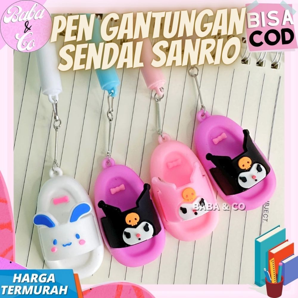 

PEN SANRIO SENDAL PULPEN GANTUNGAN SENDAL SANRIO LUCU UNIK IMUT PEN SANDAL SANRIO LUCU IMUT COD