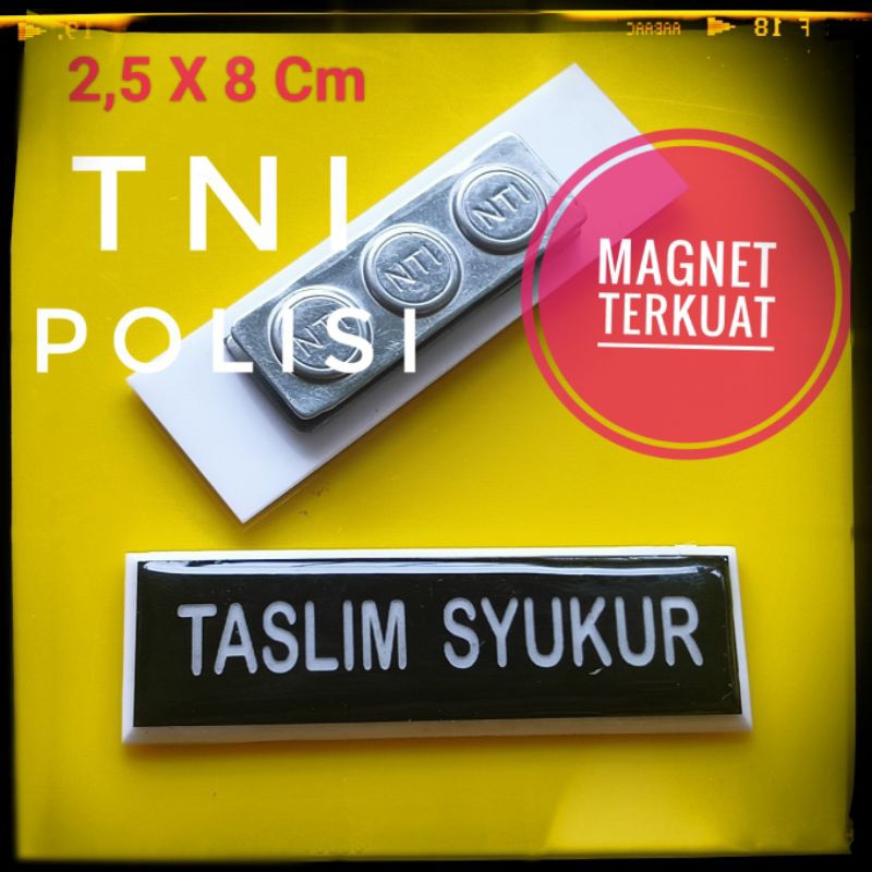 

Name Tag Model Lama - Old Style - Gravir Ukir Lapis Resin Viberglass - Peniti - manset - Magnet