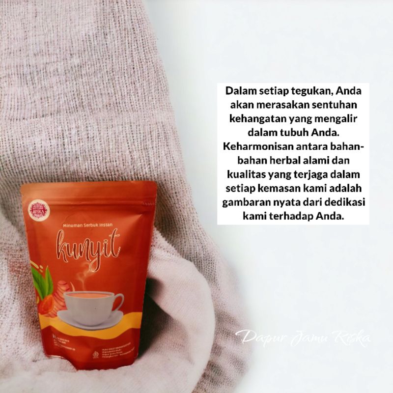 

Minuman Serbuk Instan Kunyit