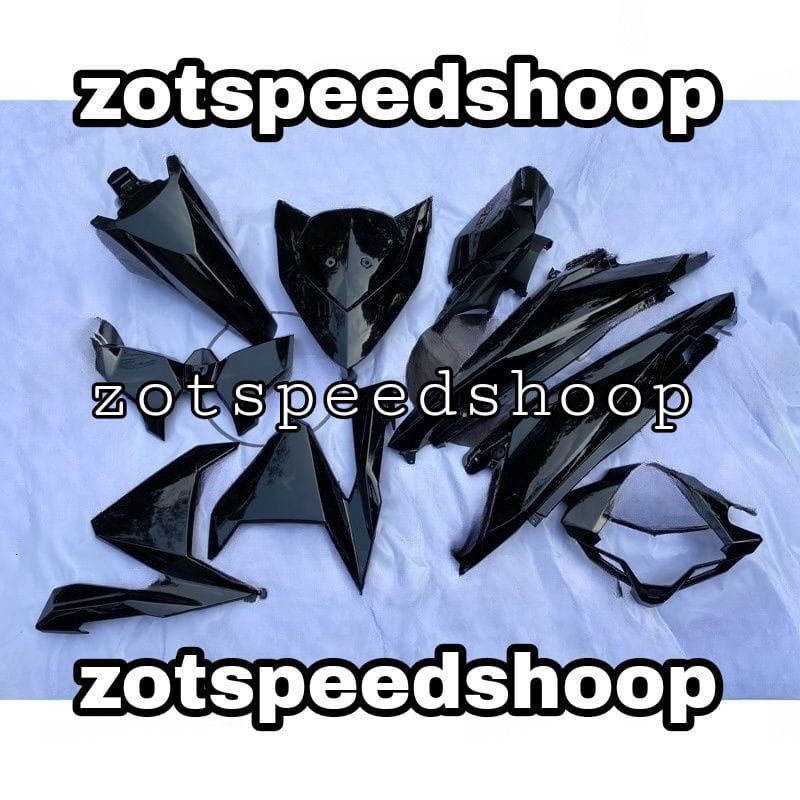 BODY MOTOR HONDA VARIO 125 LED OLD WARNA HITAM COVER BODY HALUS