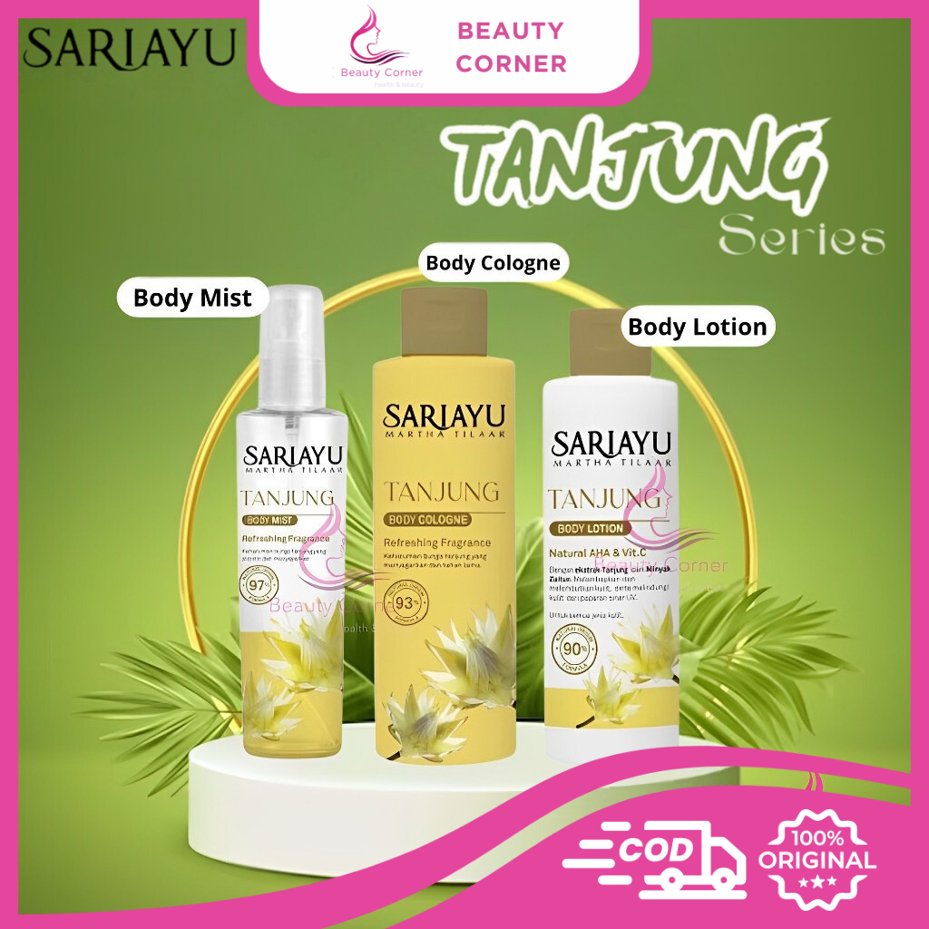 Sariayu Eksotik Tanjung | Splash Cologne | Body Lotion | Body Mist |