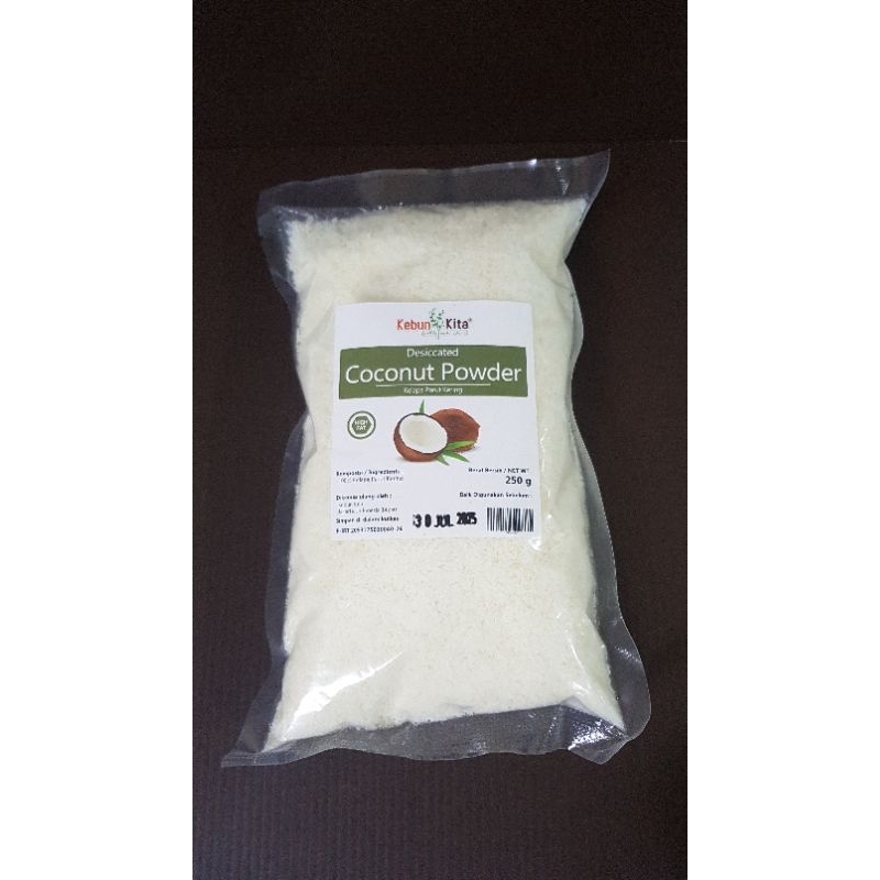 

Kebun Kita Desiccated Coconut 250 gr / Kelapa Parut Kering