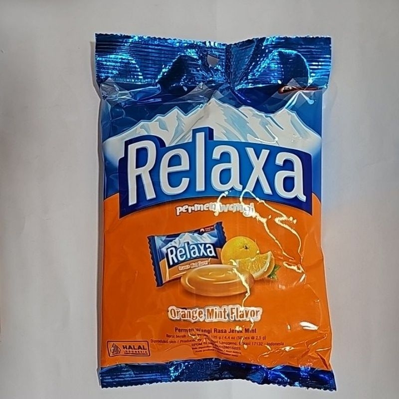 

permen relaxa orange mint flavor