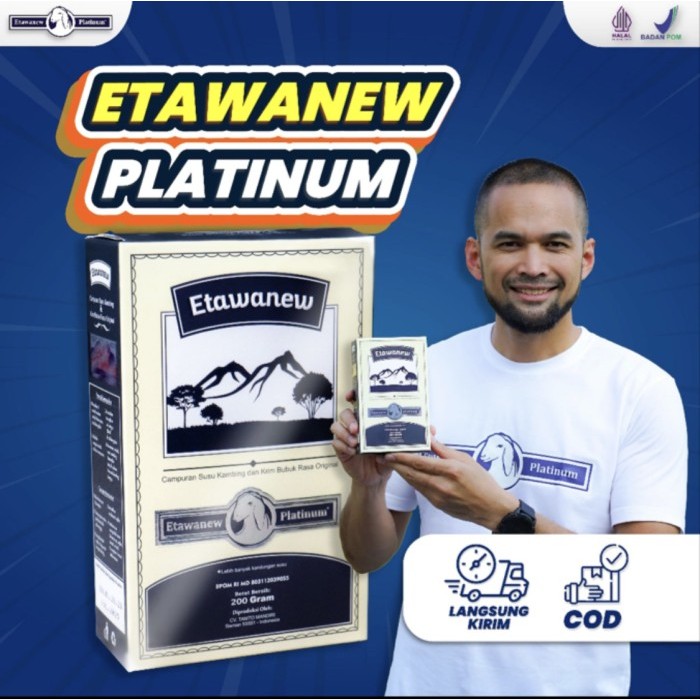 

Etawanew Platinum 200gr Original 100% - Susu Kambing Etawa Kualitas Terbaik Atasi Nyeri Sendi Pegal Linu