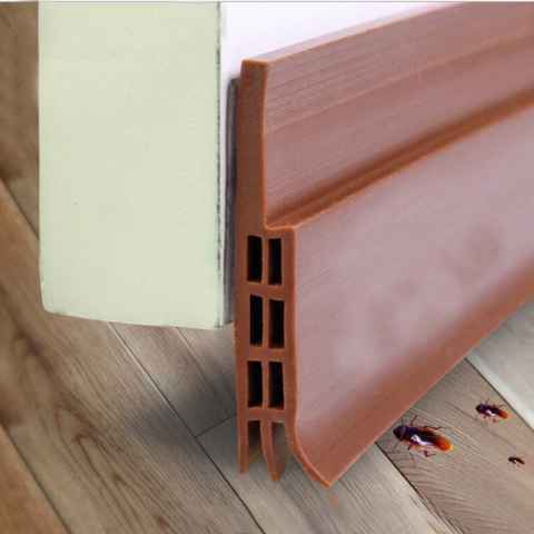 Lis Penghalang Debu Serangga Bawah Pintu Door Bottom Seal 1 Meter Bottom Door Seal
