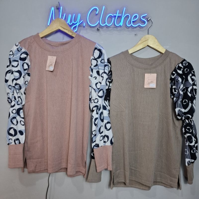 Blouse / Knit by Clarke / Atasan Wanita / Outfit Knit / Atasan knit