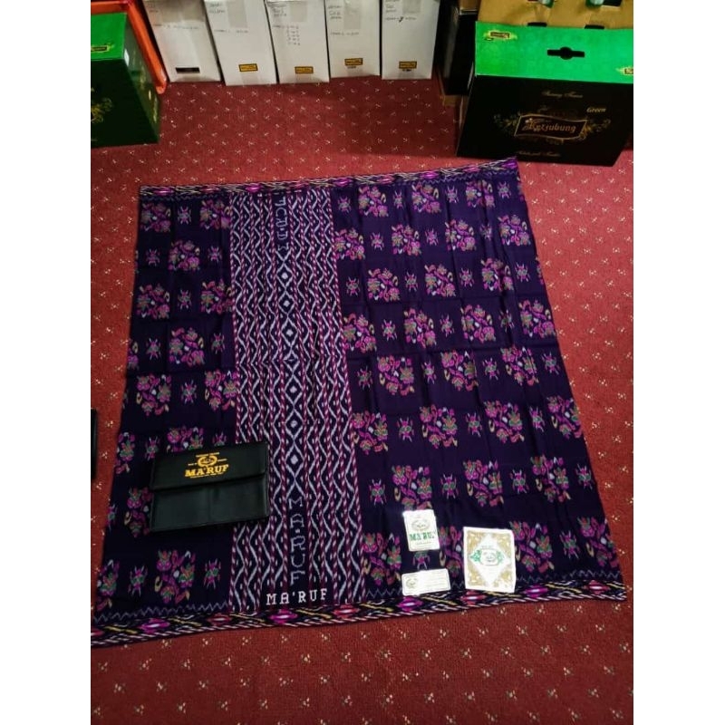 Sarung Ma'ruf Al-ma'ruf maruf motif MST GTK bahan mesres muslim pria dewasa