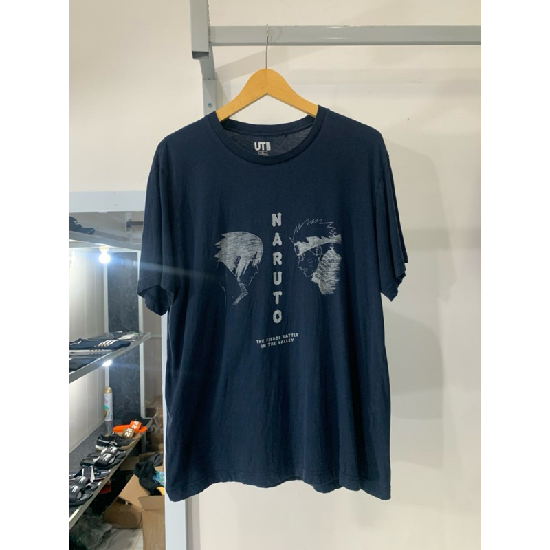 t shirt naruto x uniqlo second