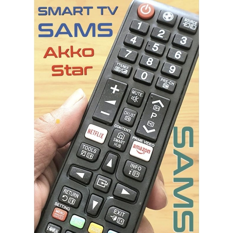 remot tv led lcd samsung akko star SAMS