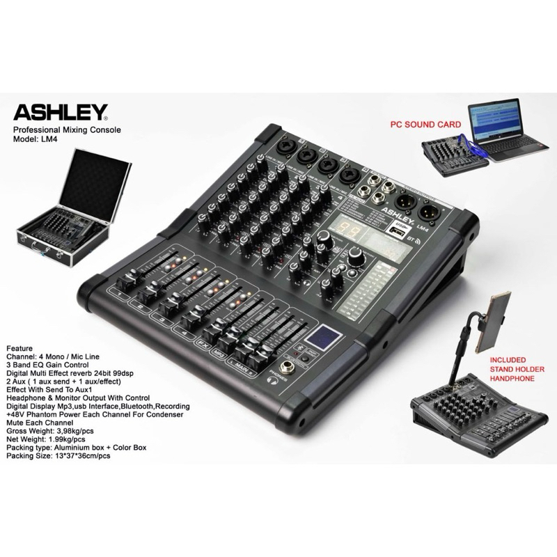 Mixer ashley audio LM 4 ORIGINAL PLUS KOPER