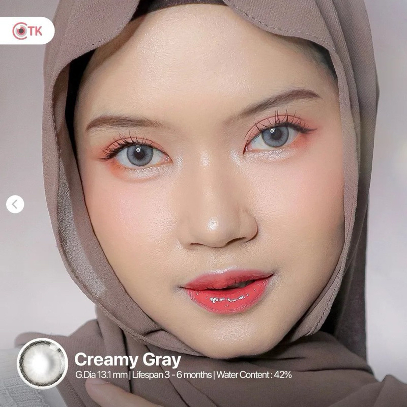 Softlens Recipe Creamy Grey - Choco Brown