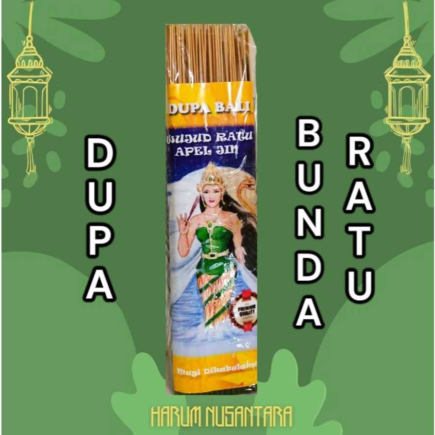 Dupa Wujud Ratu Apel Jin Hio Bali Ritual Warna Hijau