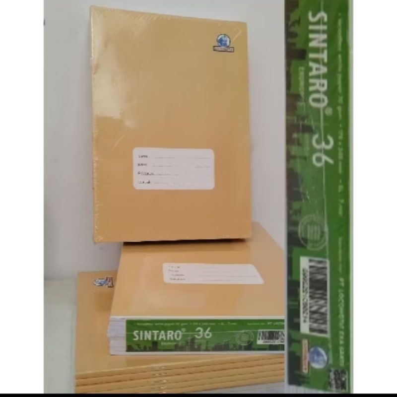 

BUKU TULIS POLOS SINTARO, BOXY 36