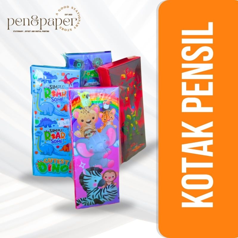 

KOTAK PENSIL ANAK BAHAN PLASTIK KOKOH