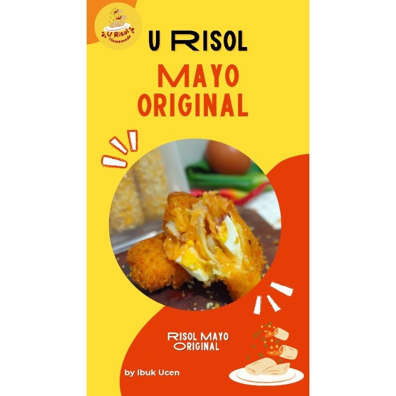 

U Risol || Risol Mayo Original Frozen Homemade Surabaya by Ibuk Ucen