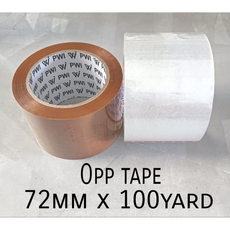 

Isolasi 72mm x 100yard PWI / Opp Tape