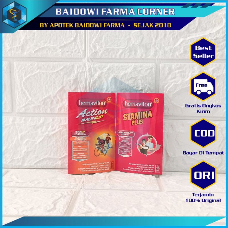 HEMAVITON STAMINA PLUS DAN ACTION