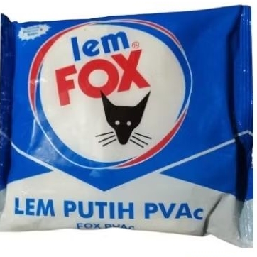 

LEM FOX PUTIH 350 GRAM KEMASAN PLASTIK REFIL