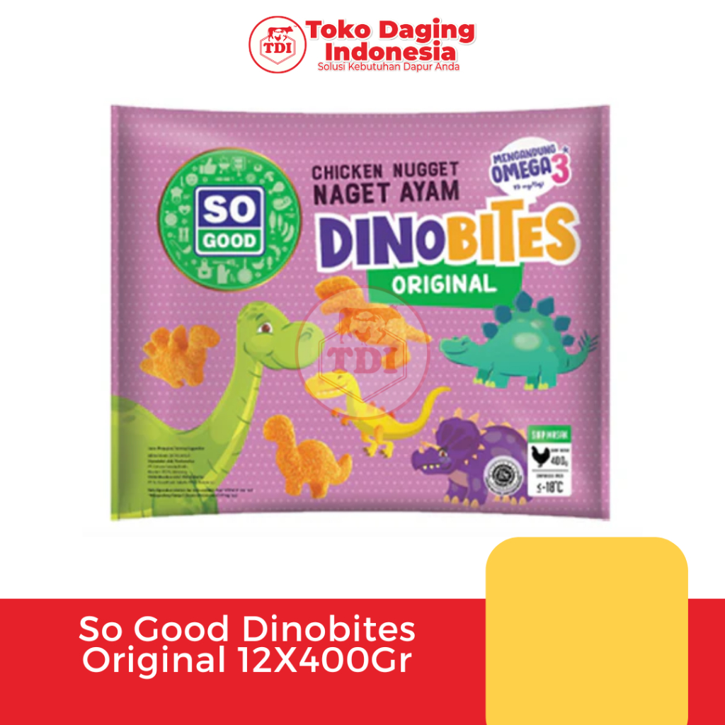 

So Good Dinobites Original 12X400Gr
