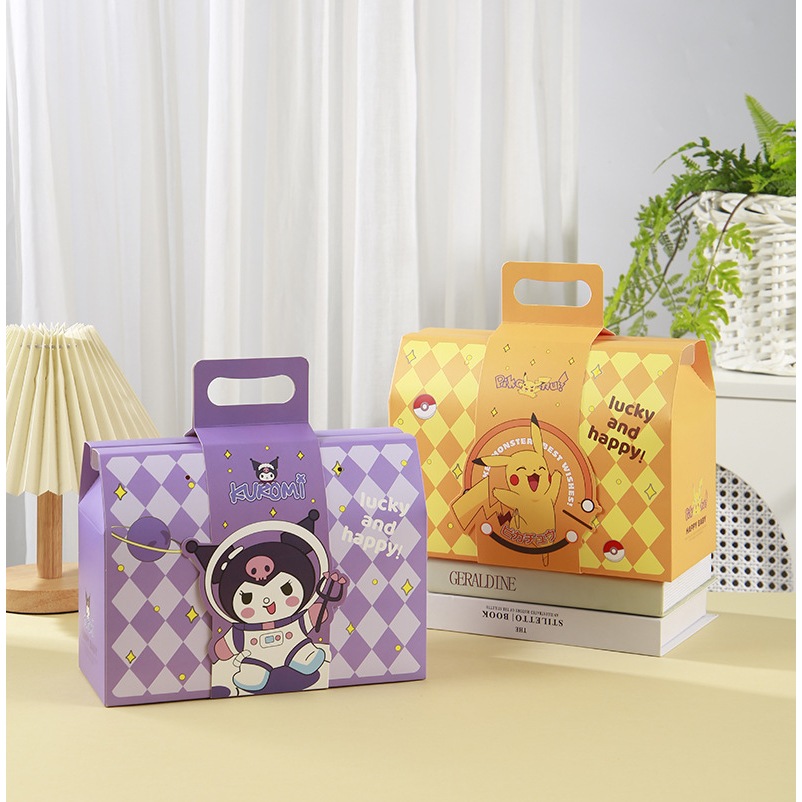 

[GOODIE BAG TENTENG KARAKTER] Goodie Bag Ulang Tahun Happy Day Pokemon dan Sanrio, Goodie Bag Paper / Paper Bag / Paperbag Bingkisan Tempat Snack Ulang Tahun Motif Girl and Boy, Hampers / Tas / Tempat Hadiah Souvenir Birthday Ultah Anak Karakter