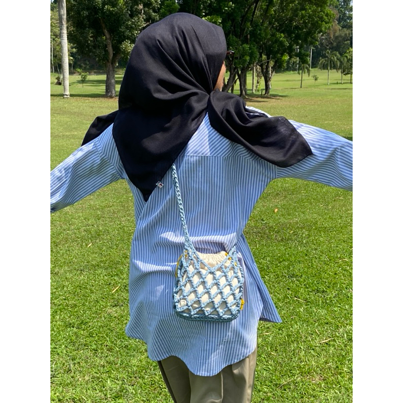 NET BAG/Crocheted Net Bag/Tas Rajut Jaring