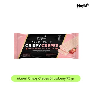 

Mayasi Crispy Crepes Strawberry / Choco Banana / Chocolate 75gram