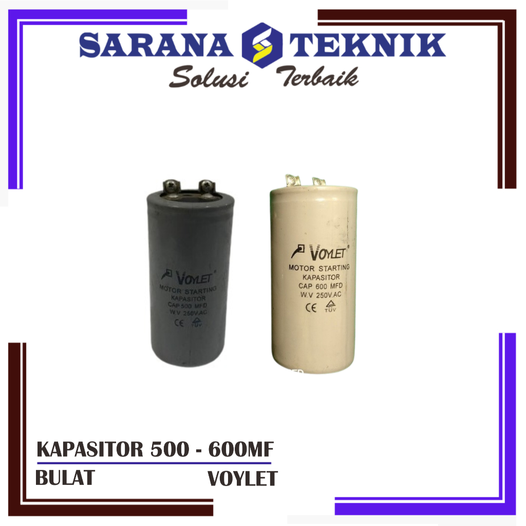 KAPASITOR BULAT 100MF 150MF 500MF , 600MF VOYLET