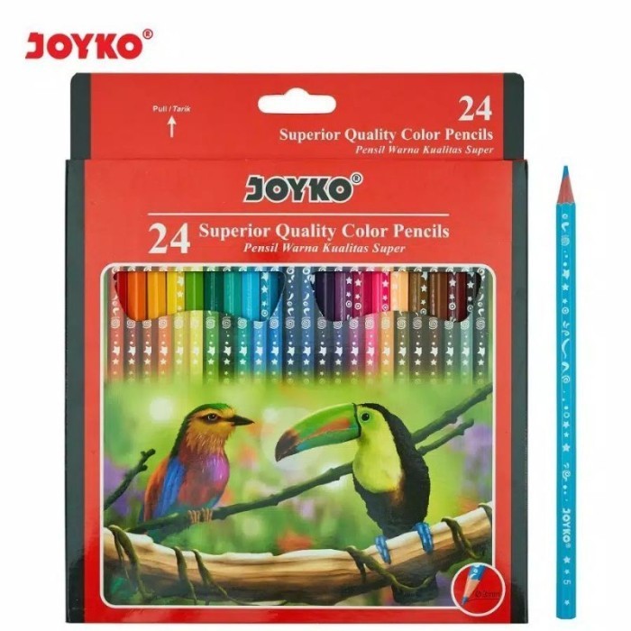

PENSIL WARNA JOYKO CP-106 24 WARNA