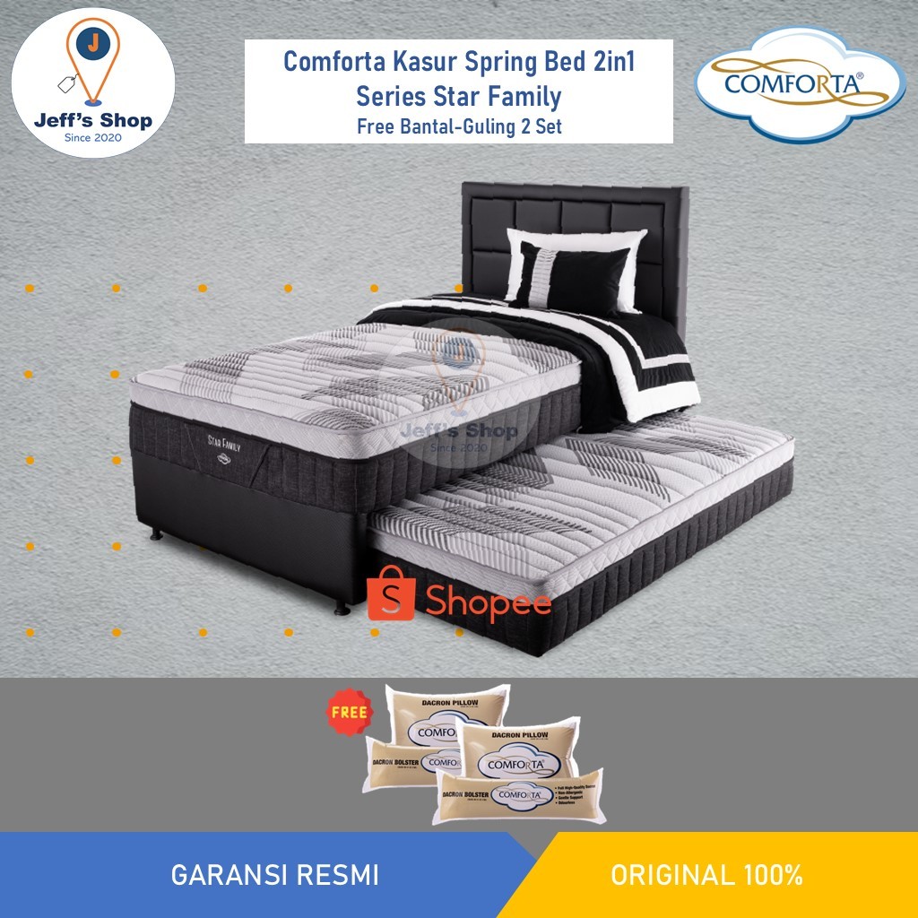 Comforta Kasur Spring Bed 2in1 Star Family