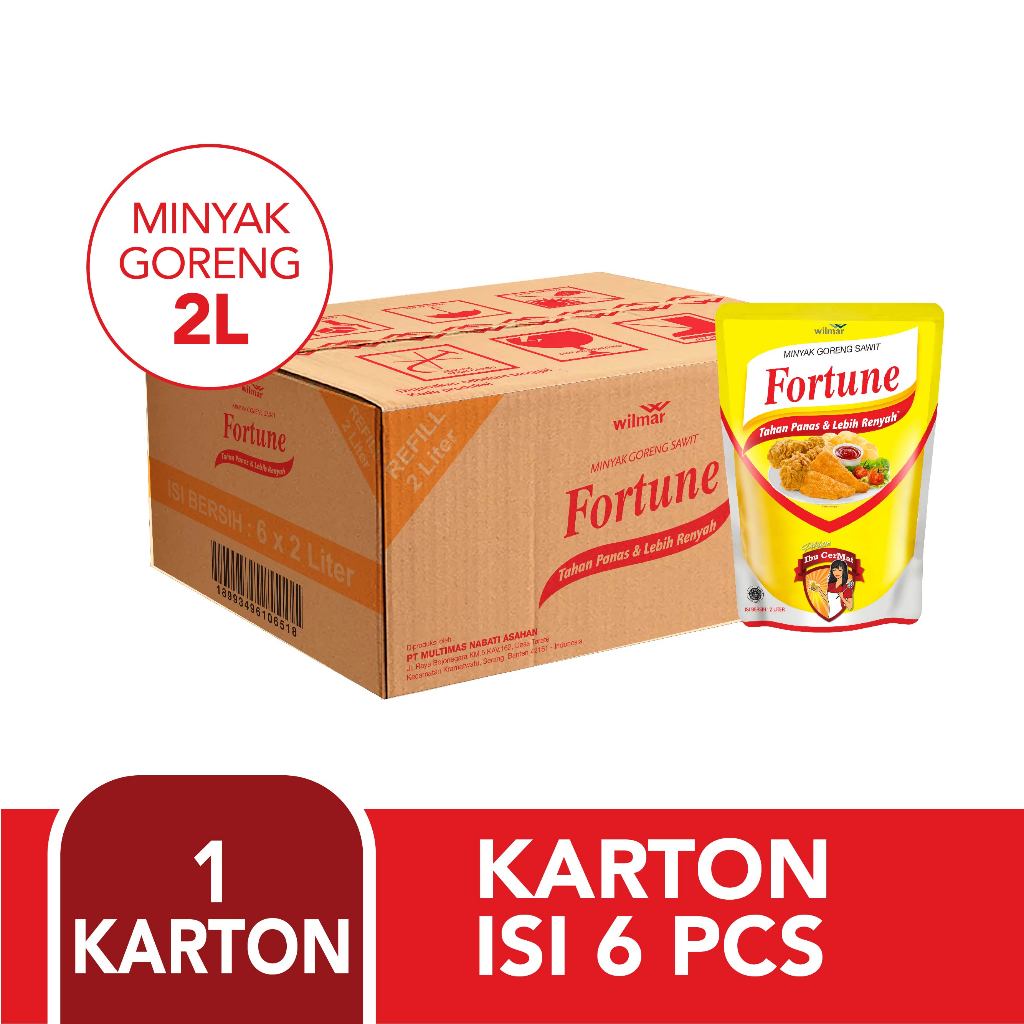 

MINYAK GORENG FORTUNE POUCH 2 LITER