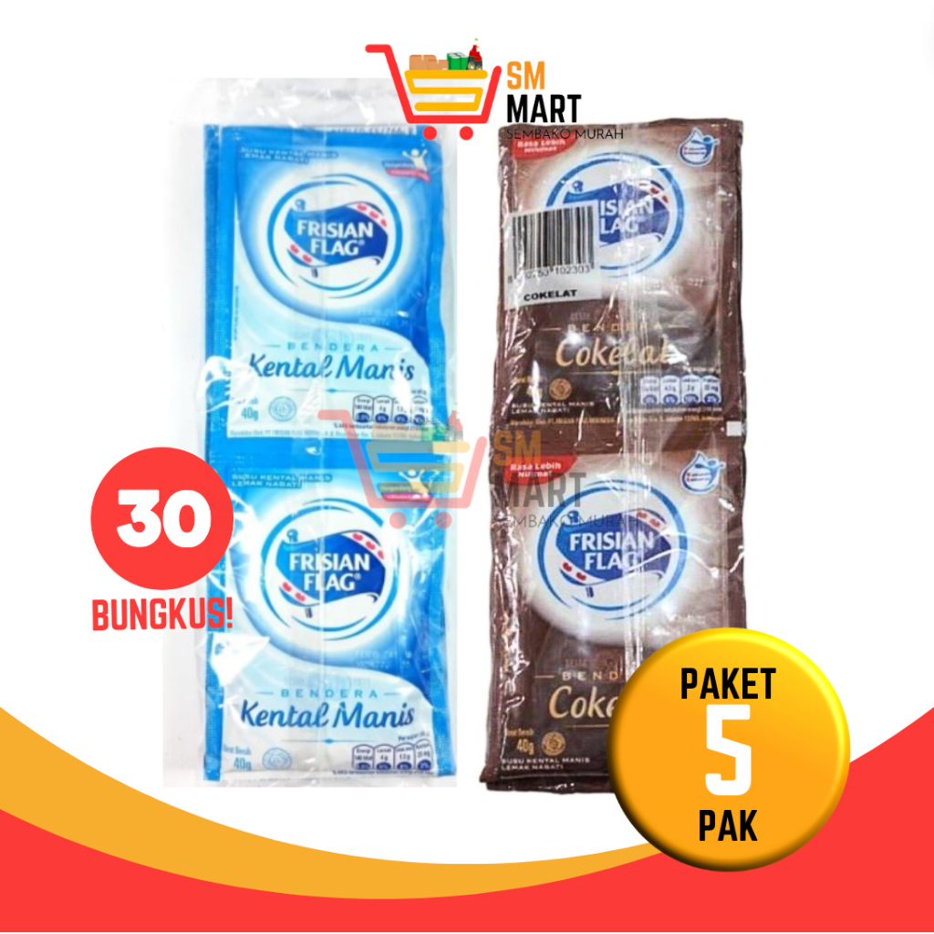 

[ECERAN] SUSU FRISIAN FLAG 5 PAK / 10 PAK SUSU BENDERA FRISIAN FLAG PUTIH COKLAT