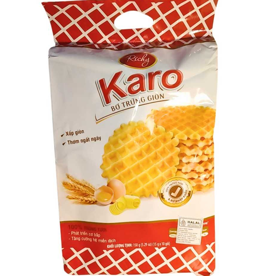 

Richy Karo Crispy Butter Waffles 150g Halal