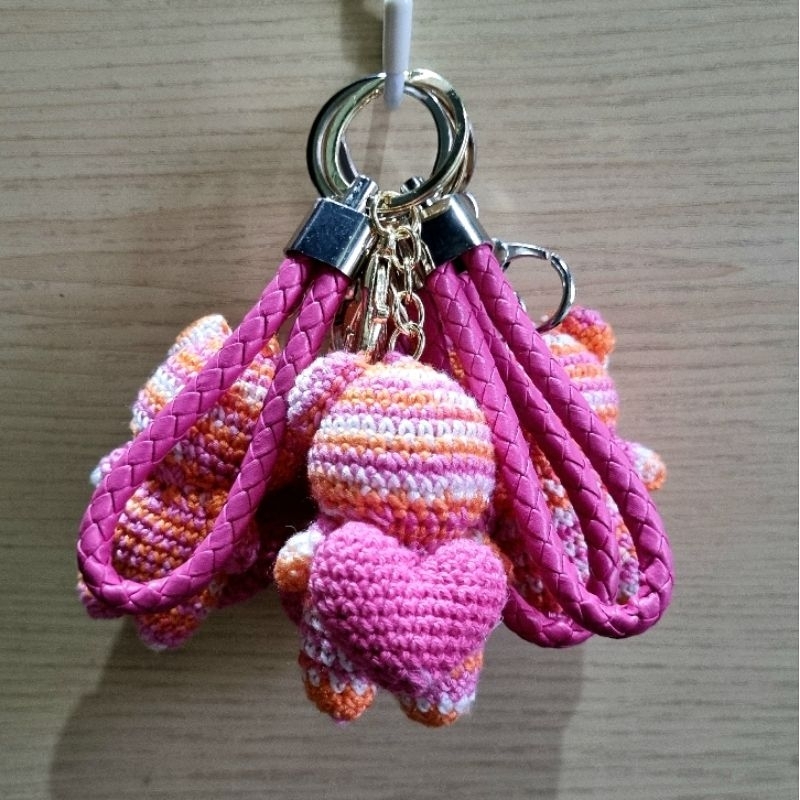 Lovely Runner Kdrama Keychain (Orange-Fuschia)