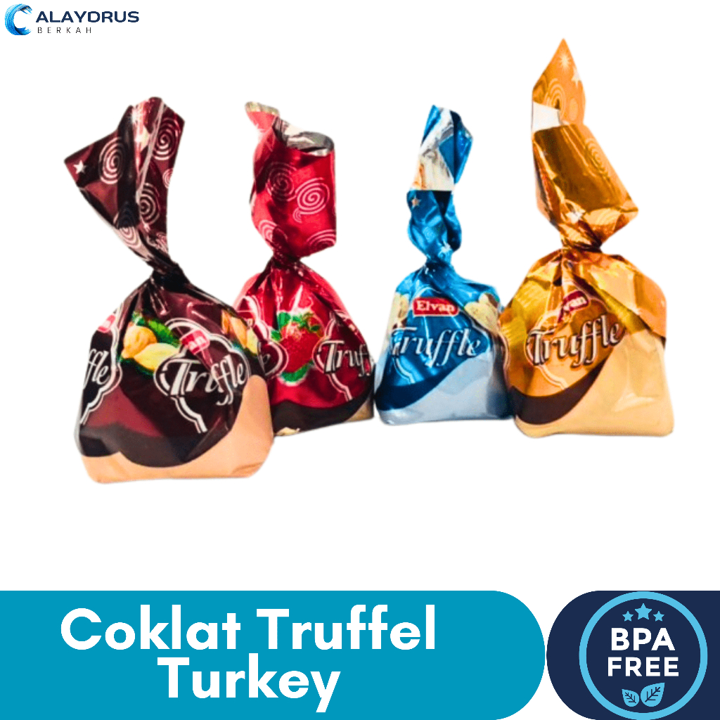 

bGF Coklat Turki Truffle Gram Elvan Premium Mix Cokelat Arab Turkey Oleh oleh Haji Umroh Sehat