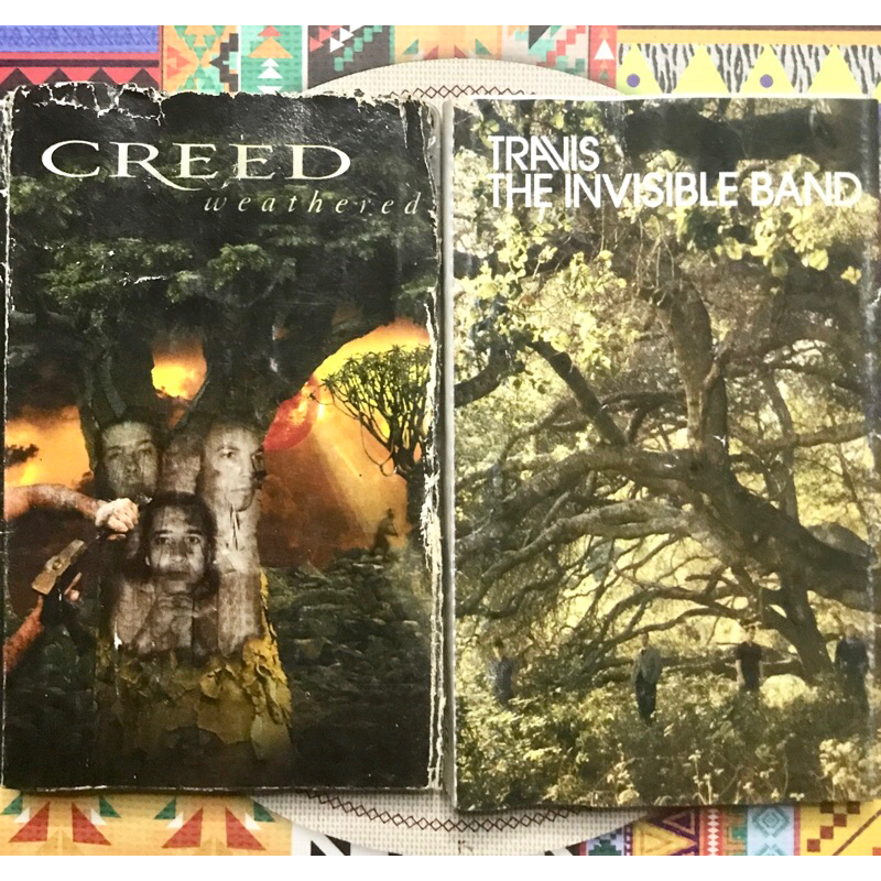 KASET PITA CREED DAN TRAVIS SEPAKET COVER JELEK