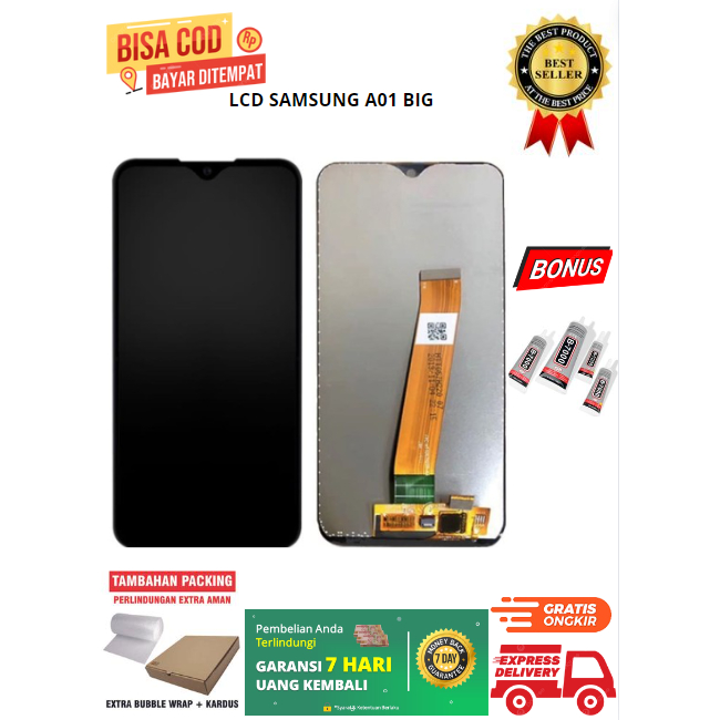 LCD SAMSUNG A01 BIG FULLSET TOUCHSCREEN ORIGINAL