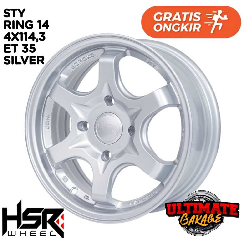 Velg Mobil Kiajng Avanza Panther Ring 14 Singgel PCD Gratis Ongkir