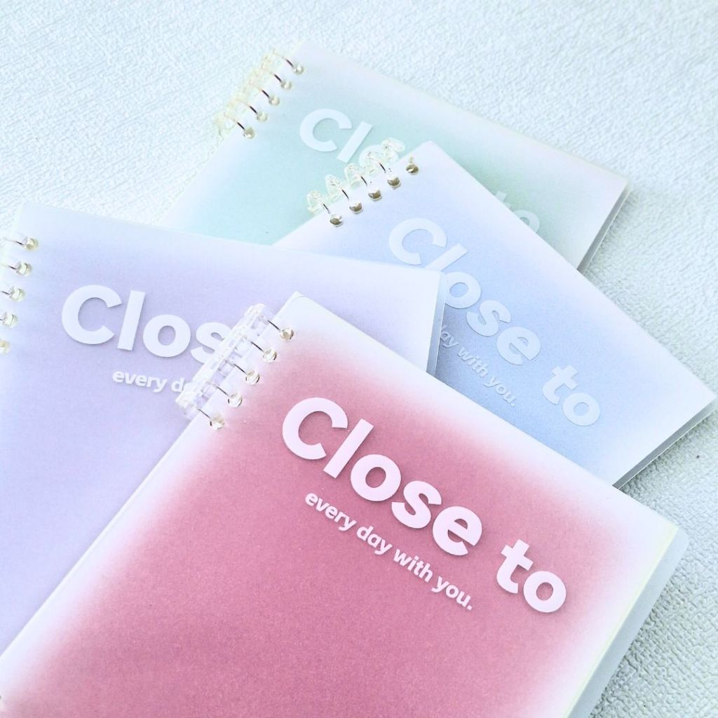 

CLOSE TO NOTEBOOK A5 B5 BISA DIREFILL REFILLABLE AESTHETIC