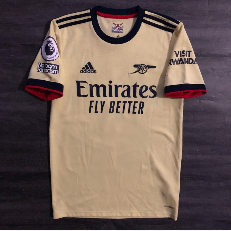 Arsenal Away 2021/2022 Martin Ødegaard #8