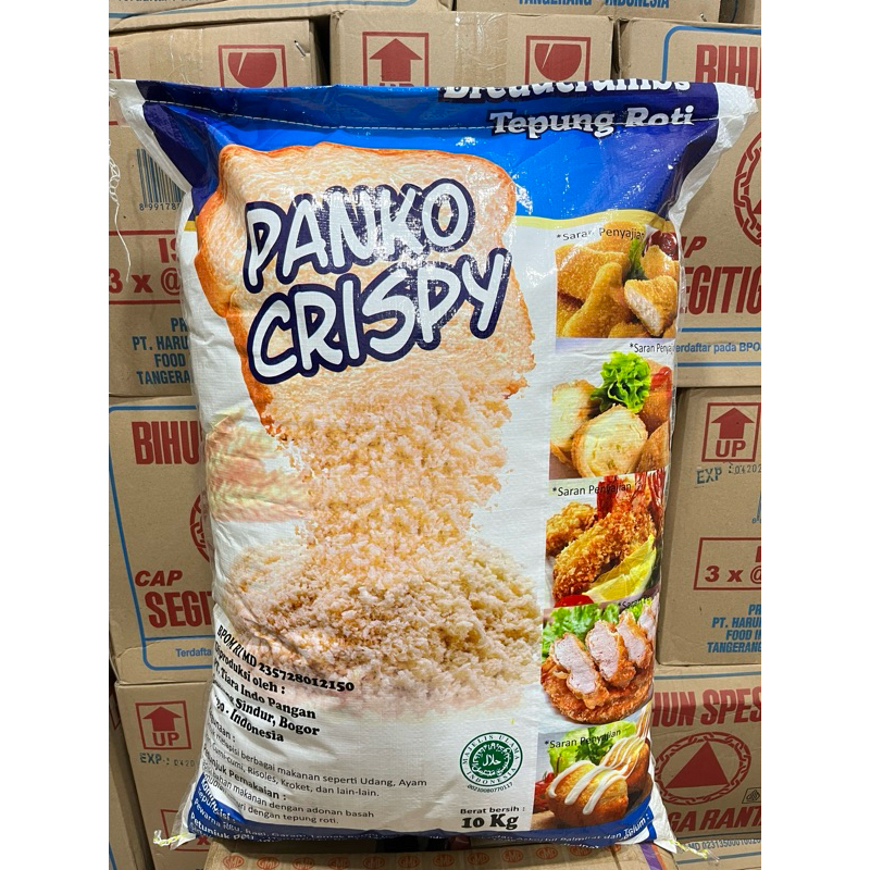 

Tepung Roti Panir Panko Crispy Kemasan 10 kg