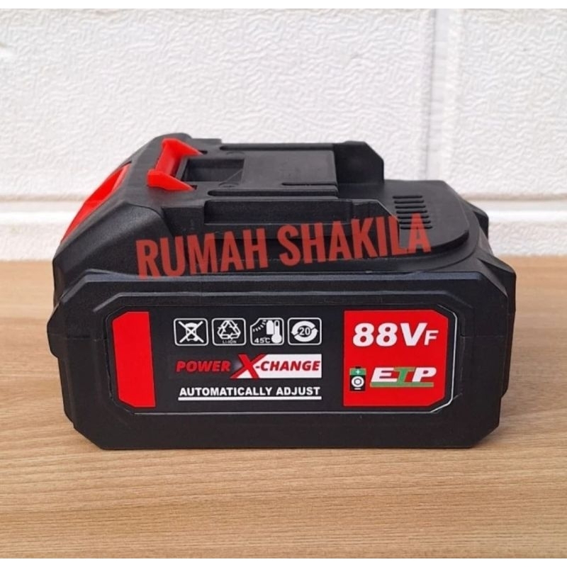 Baterai Impact Wrench 88V Sunc Tools JLD Batre Mesin Bor Impact - 88V