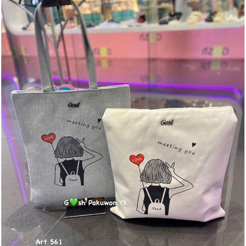 Gosh art 460 , art 561 art 560 (totebag)