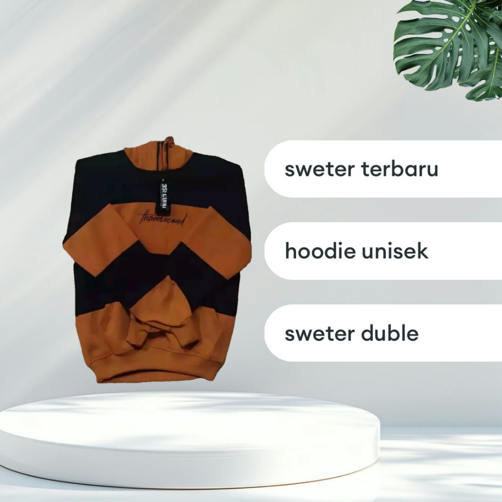 jaket sweter Hoodie Double Layer jaet terbaru