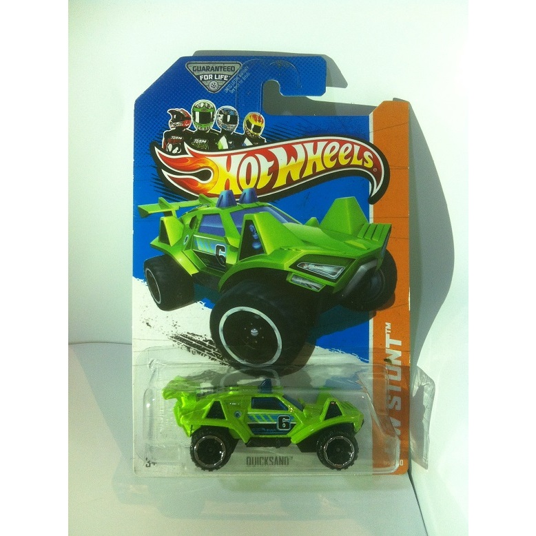 Hot Wheels. 2013 HW Stunt Dessert Force Series - 87. Quicksand. Green by MATTEL