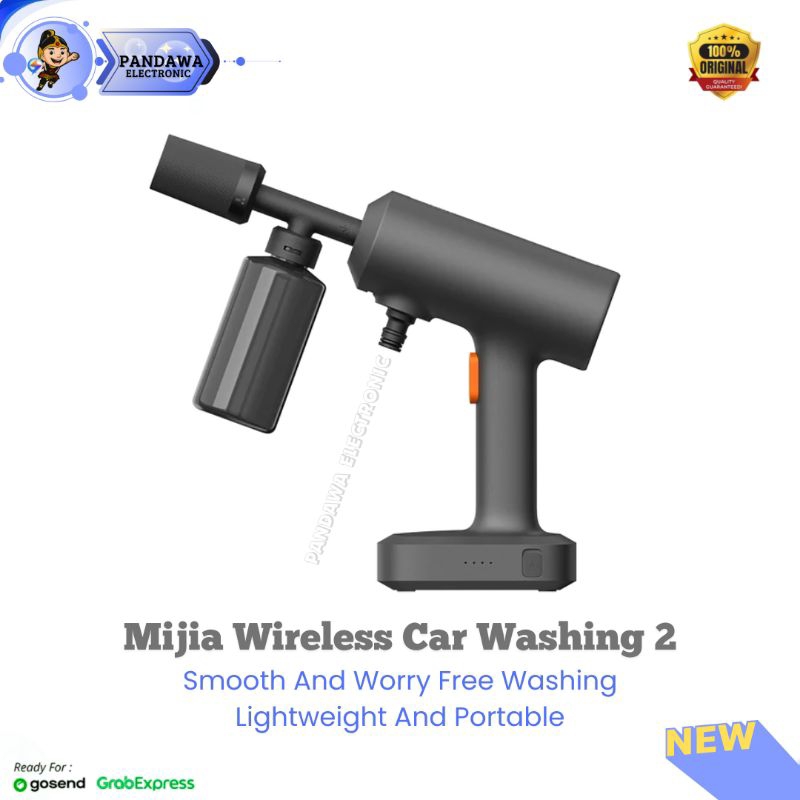 Mijia Wireless Car Washing 2 Portable Wireless Steam Mesin Cuci mobil motor Xiaomi
