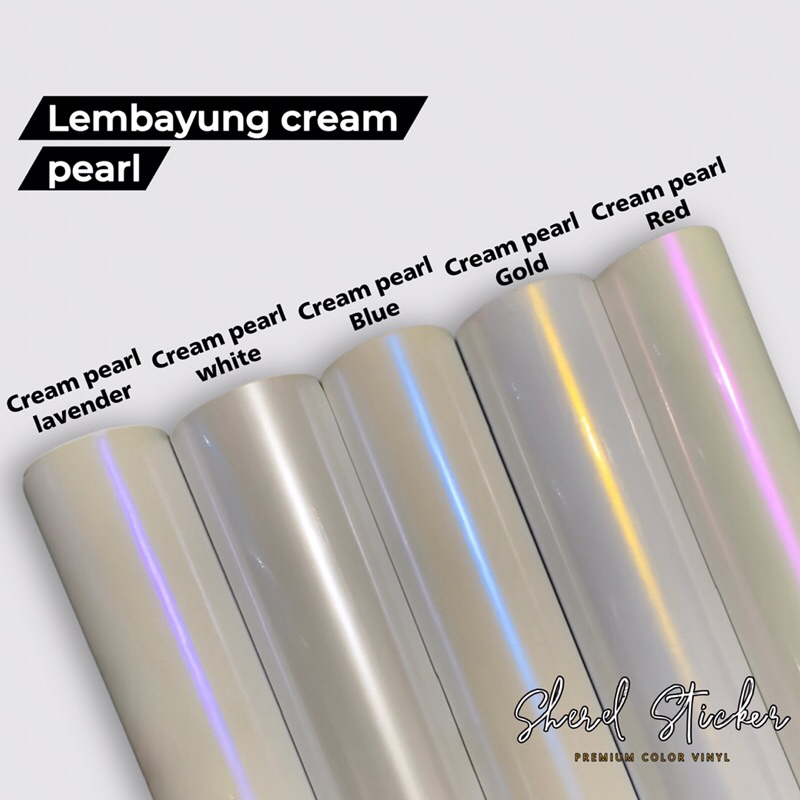 Skotlet Motor Lembayung Putih Sticker Scotlite Putih Lembayung Mutiara Putih Lembayung Biru Putih