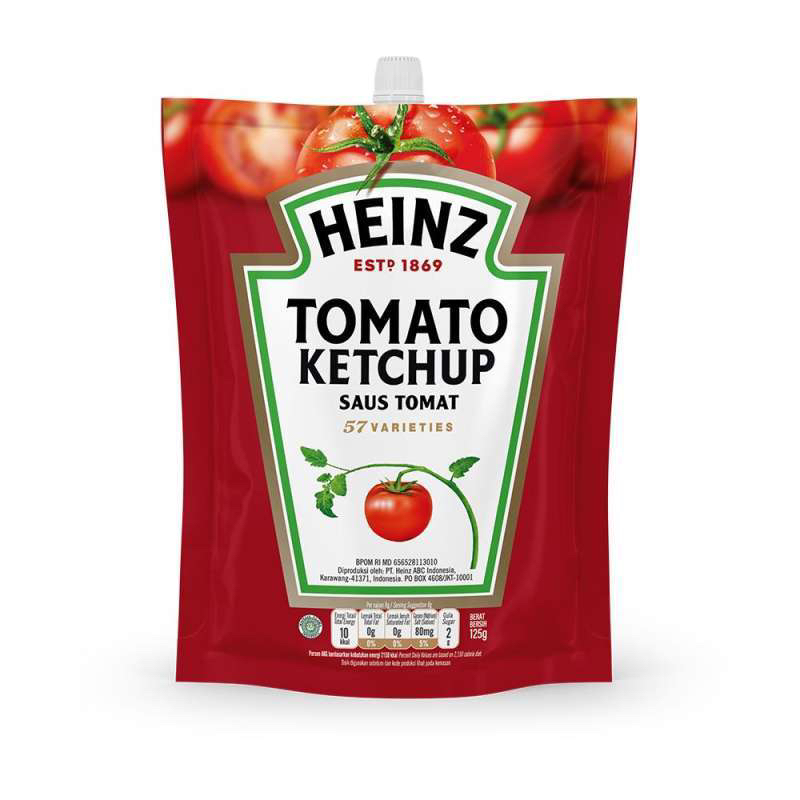 

Heinz saus tomat 125 gram
