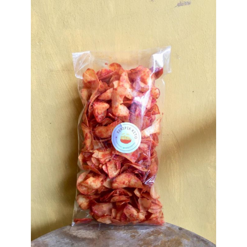 

KERIPIK SINGKONG BALADO 1/2 KG